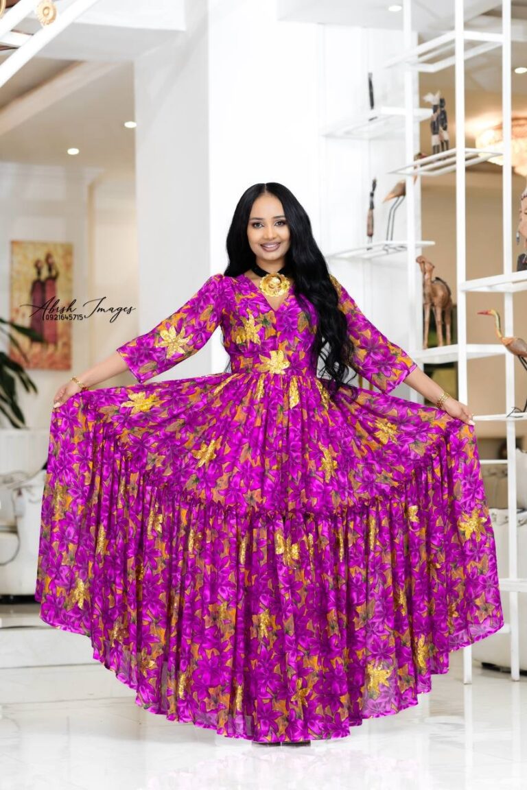 🌸 Modern Elegance: Habesha Dresses That Redefine Tradition