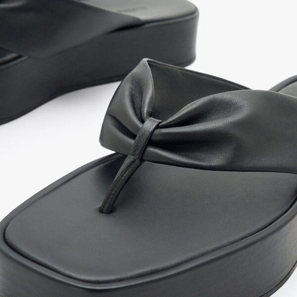 Muaddi Johana Flatform Flip Flops Amina