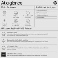 Laserjet P1108 Monochrome Laser Printer