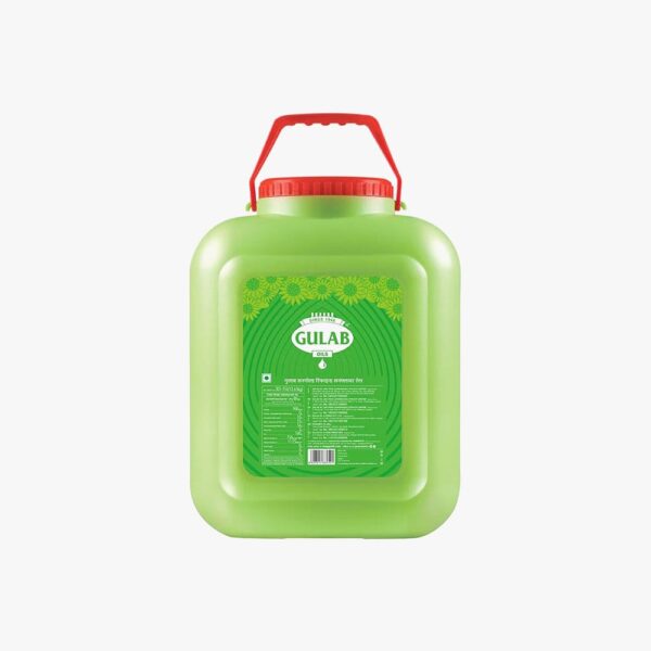 Gulab Sungold Refined Sunflower Oil 15 L (Jar)