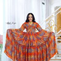 Elegant Habesha Bloom Dresses: Vibrant Ethiopian & Eritrean Inspired Gowns