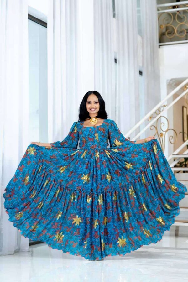 Ethiopean and Eritrean Habesha shiffon