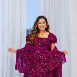 🌟 Swirls of Gold: Your New Go-To Glam Habesha Dress! 🌟