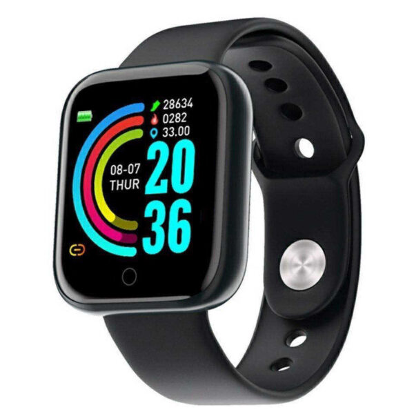 Y68 ዘመናዊ Smart Watch - የልብ ምት፣ የደም ግፊት እና የእንቅልፍ ሁኔታን የሚከታተል ምርጥ ሰዓት (Y68 Smart Fitness Tracker Watch)