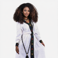 Authentic Hand-Woven Habesha Dress - Traditional Ethiopian & Eritrean Cultural Clothing for Weddings and Special Occasions