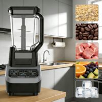 1500 ዋት ኃይለኛ ፕሮፌሽናል ብሌንደር - ለቤት፣ ለሆቴልና ለጁስ ቤት የሚሆን አይስ ክሬሸር (Professional Heavy Duty Blender)