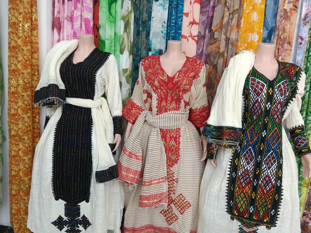 New Ethiopian and Eritrean Traditional Habesha Dress Collection on Fidel Markato