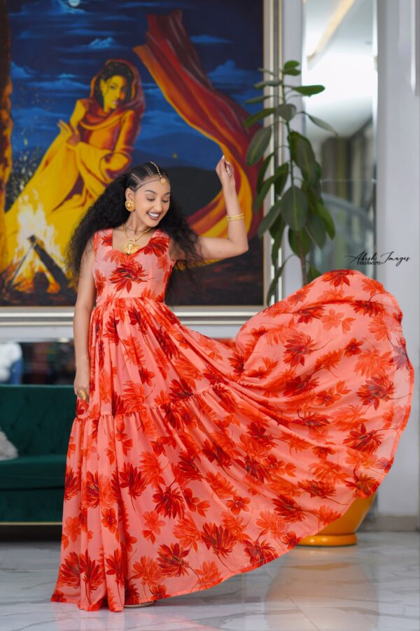 5888847174882233624 Modern Ethiopian & Eritrean Traditional Habesha Kemis