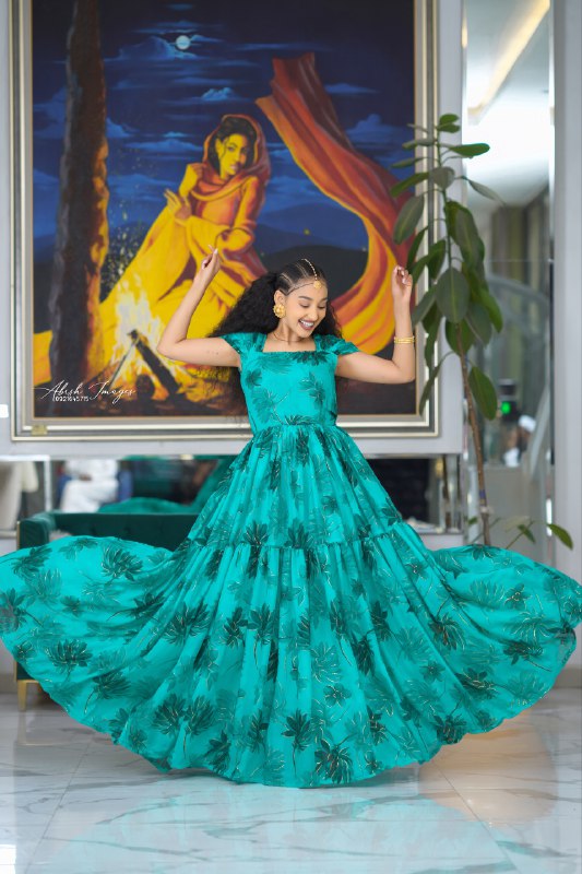 5888847174882233627 Modern Ethiopian & Eritrean Traditional Habesha Kemis