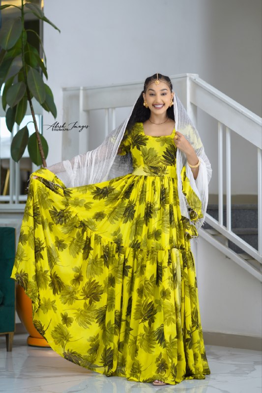 5888847174882233630 Modern Ethiopian & Eritrean Traditional Habesha Kemis