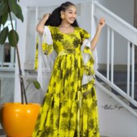 5888847174882233631 Modern Ethiopian & Eritrean Traditional Habesha Kemis